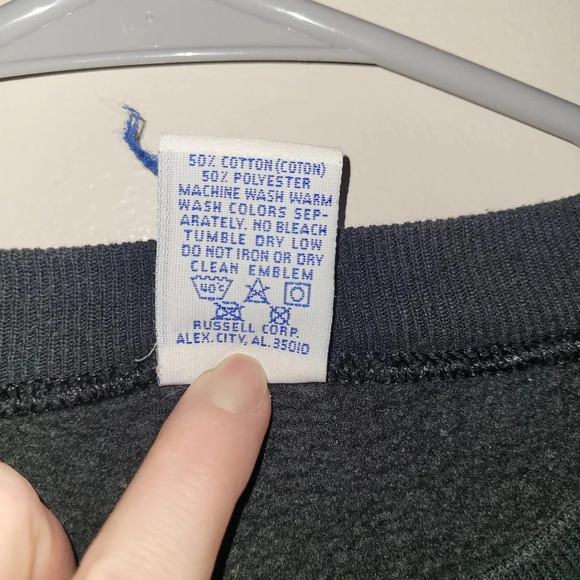 Vintage Russell Athletic MARSHALL VIKINGS Men's Lg Crewneck Sweater made in USA - Picture 6 of 6